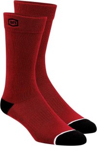 100%-solid-socks-red